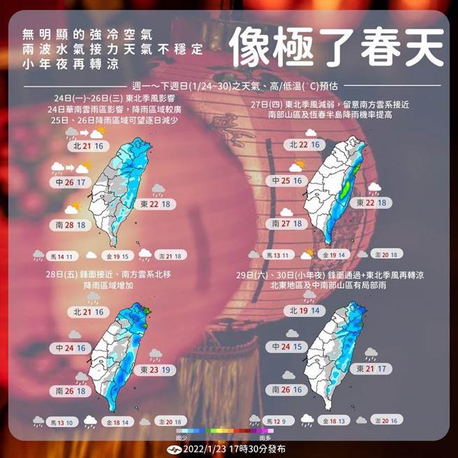 （中央氣象局提供）