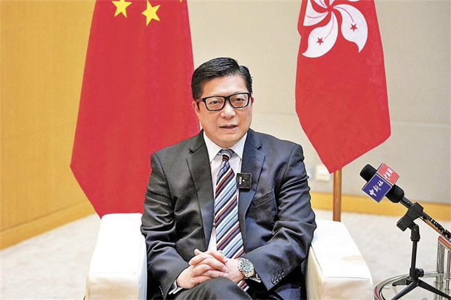 香港保安局长邓炳强。（摘自中新网）