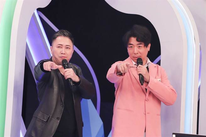 赵正平、梁赫群重提当年勇。（中天综合台提供）