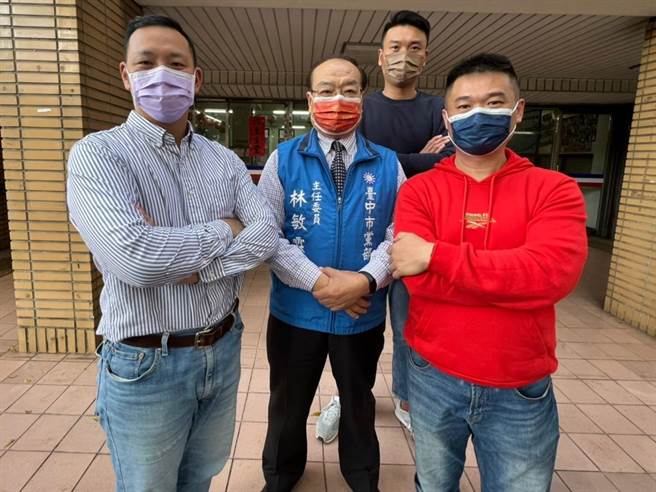 国民党台中市党部年轻新发言人群上阵，国民党台中市党部主委林敏霖24日表示，新成军的发言人群来自基层优秀青年，要将民眾心声，透过市党部向政府发声。（国民党台中市党部提供／卢金足台中传真）