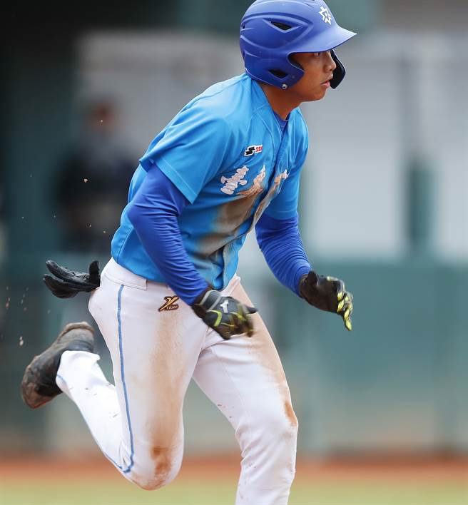 台东大学曾宇庆。（季志翔摄）