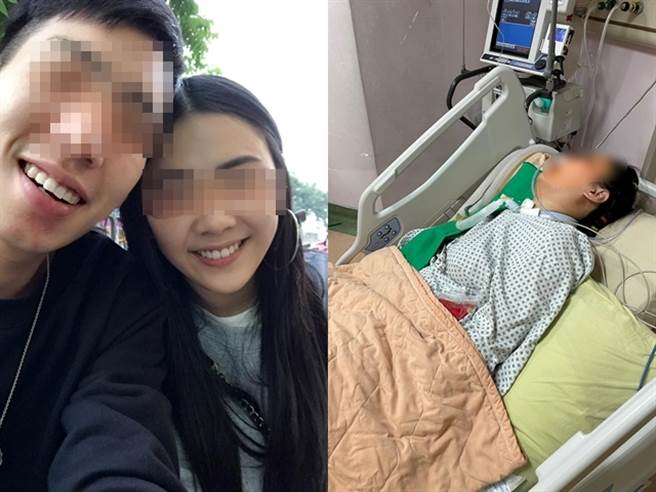 香港女子去年9月在台中1间妇产科生产，术后因子宫收缩不良大出血，转院后紧急输血1万毫升，拆除子宫后保命，但最后因「缺氧性脑病变」成植物人。（翻摄自脸书「爆料公社」）