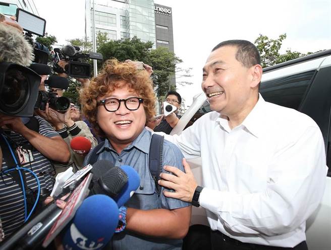 纳豆惊传脑出血，侯友宜发文关心。(资料照/陈怡诚摄)
