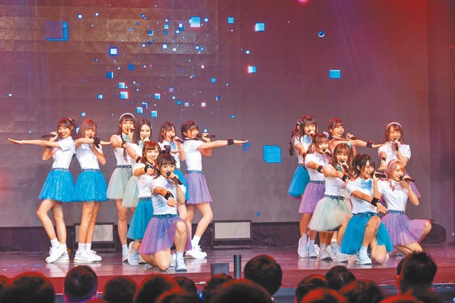 AKB48 Team TP昨舉辦3周年紀念演唱會。（好言娛樂提供）