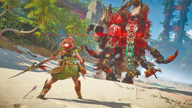 2022年第一季游戏《地平线 西域禁地》。（SIET提供）