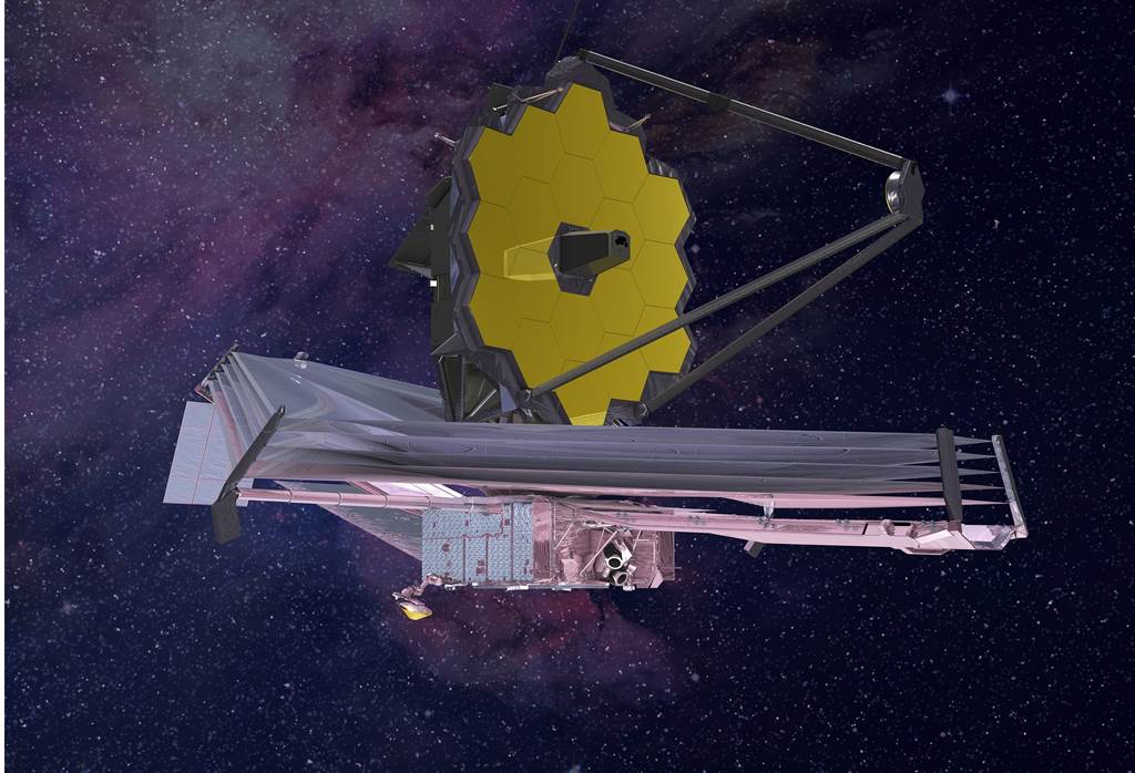 詹姆斯韦伯望远镜抵远L2，在它启用后，必然带来更大的天文学新突破。图/NASA(photo:ChinaTimes)