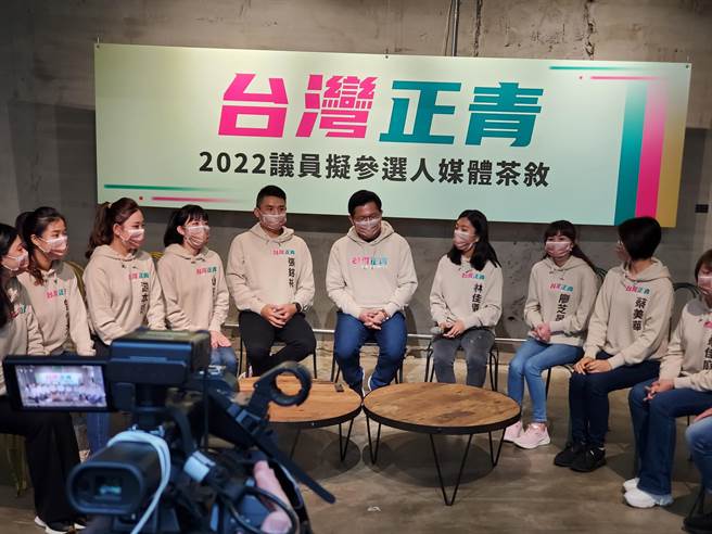 林佳龙率台湾正轻新人  做民进党防腐剂。曾薏苹摄