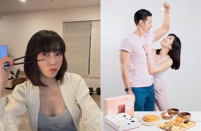 KIMIKO和天菜教授王家玄结婚1年多，感情依旧幸福恩爱。(图／取自KIMIKO脸书)