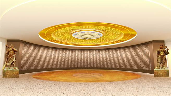 初一将举办《大悲心陀罗尼经》经墙启用大典。（灵鹫山佛教教团提供）