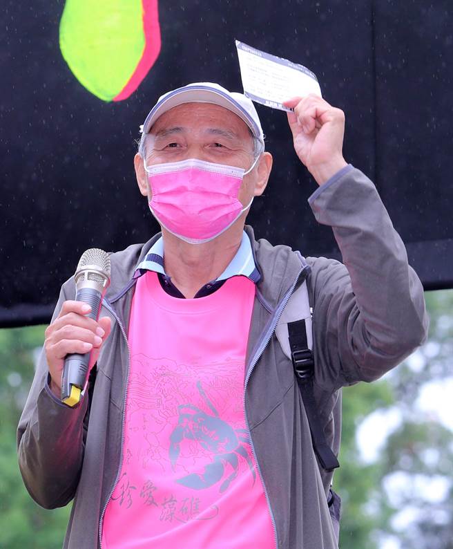 「珍爱藻礁」公投领衔人潘忠政遭传唤 江启臣轰政治陷害。（资料照/黄世麒摄）