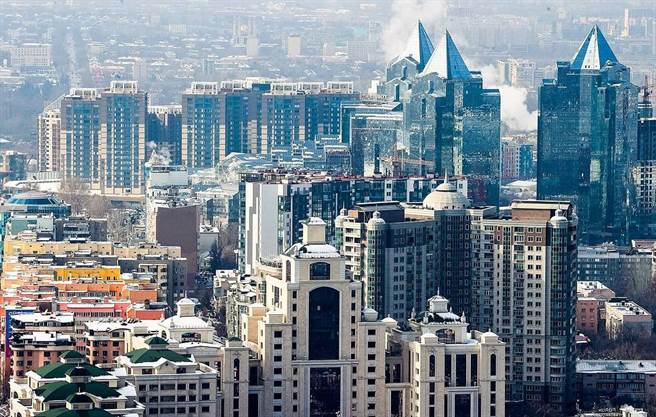 哈薩克最大城阿拉木圖。(圖/TASS)