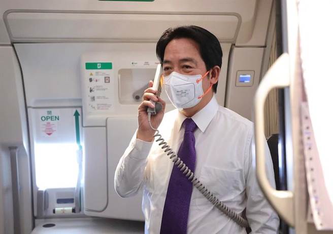 出訪宏國  賴清德：防疫是此行最優先的考量。總統府提供