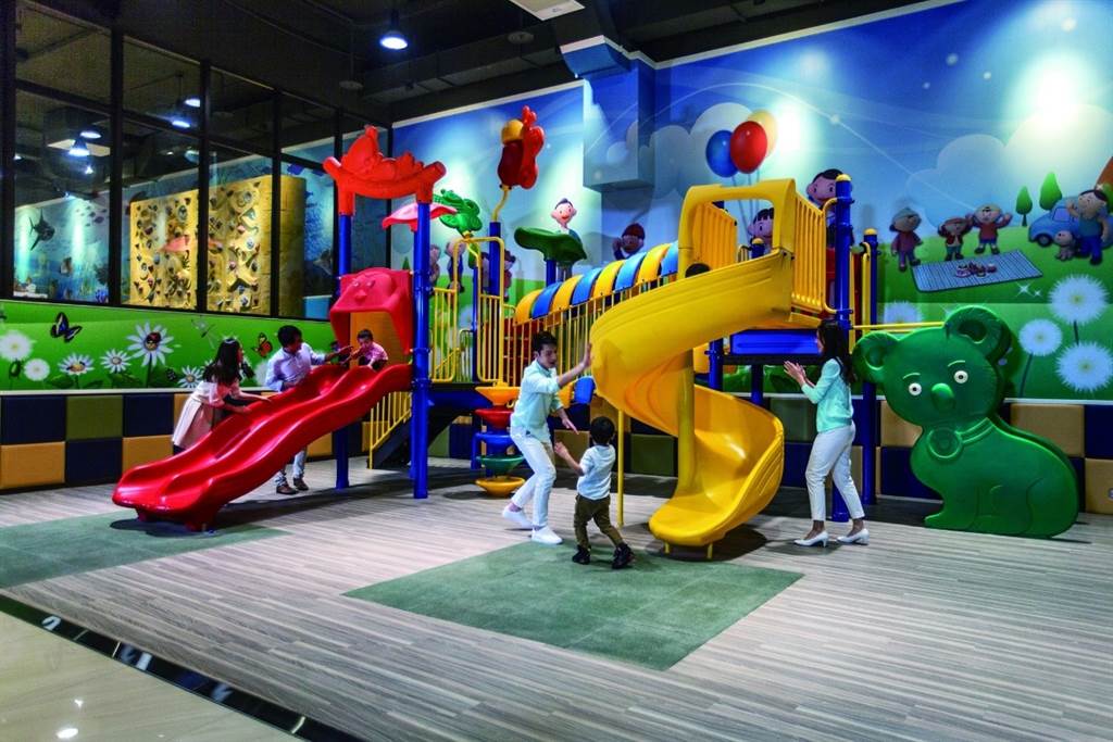 微笑台北全齡化公設，打造小朋友喜愛的活動空間，是爸媽帶孩子放電的好去處。(圖/業者提供)