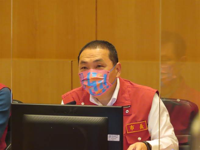 守住疫情 侯友宜：春節9天假期是關鍵。（葉德正攝）