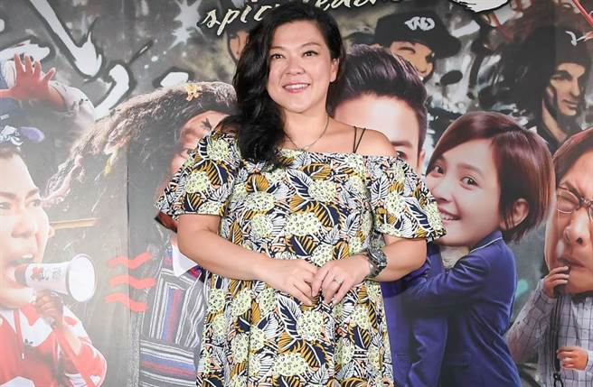 杜诗梅演出《麻辣鲜师》「陆小曼」一角走红。（中时资料照）