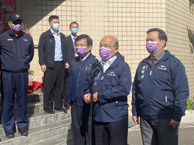 立陶宛提議改名「台灣人民代表處」 蘇貞昌：尊重各國做法。(戴上容攝)