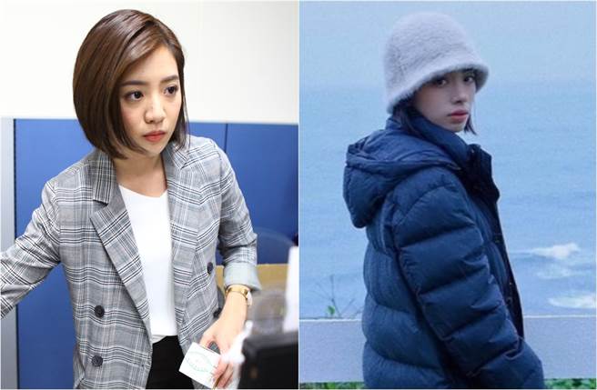 表特版正妹「Tingyau」也被说神似「学姊」黄瀞莹(左)。(取材自中时资料照片、u_tingya IG)