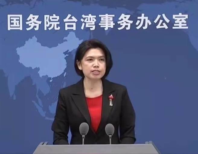 大陸國台辦發言人朱鳳蓮。（藍孝威攝）
