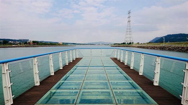 中庄调整池春节期间开放游客拍网美照。(北水局提供／吕筱蝉桃园传真)