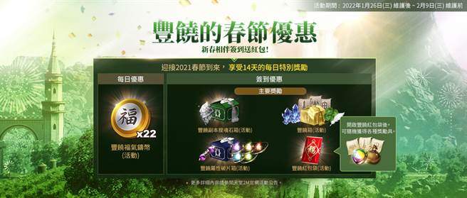 丰饶的春节优惠