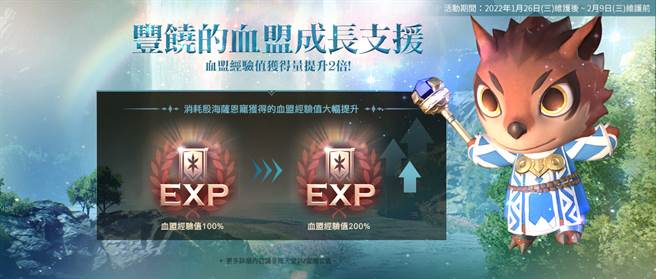 丰饶的血盟成长支援