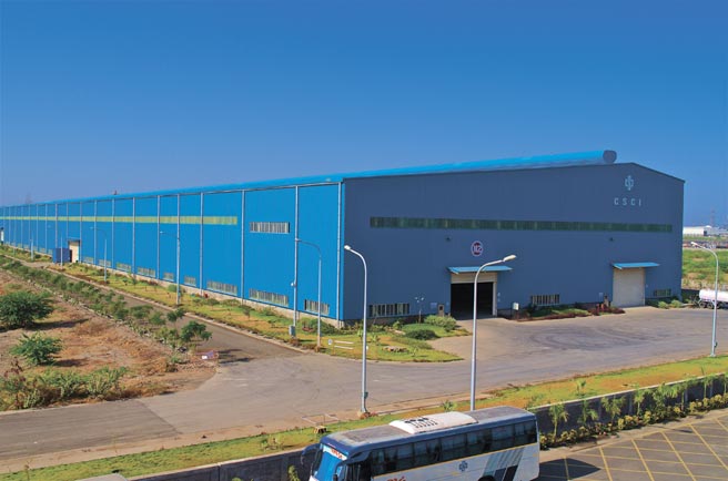 目前在印度投资的台商企业已超过200家，图为中钢印度公司厂房。图／中钢提供