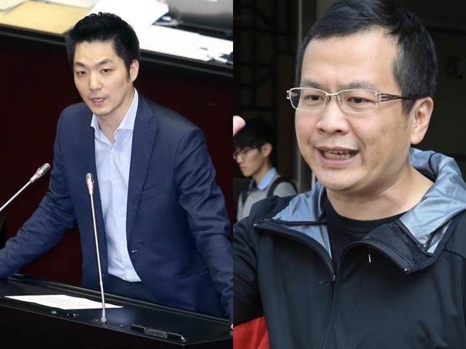 国民党立委蒋万安（左）、台北市议员罗智强。（合成图／资料照）