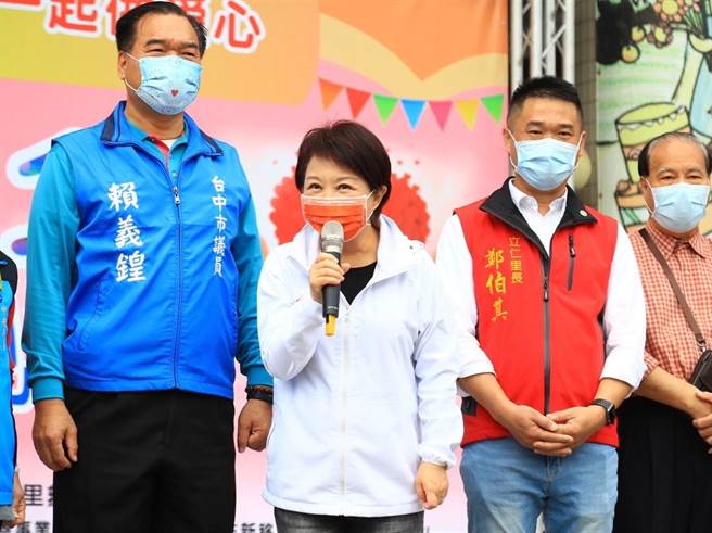 國民黨台中市黨部主委林敏霖強調，台中市這3年來，在盧秀燕市長治理下區域均衡發展。（國民黨台中市黨部提供）