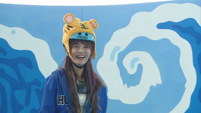 丢丢妹首登《飢饿游戏》。（中视提供）