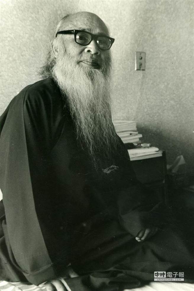 国画大师张大千。（中时摄影组摄）