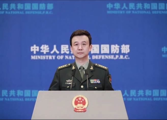 大陸國防部新聞發言人吳謙。取自央視新聞