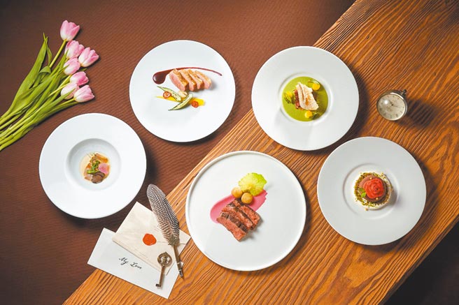 诚品行旅打造囊括海陆佳肴的「时空情人套餐」。（诚品行旅提供）