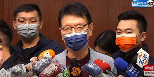 朱江韩赵四大咖合体，赵少康曝聊天内容。(取自中时新闻网直播)