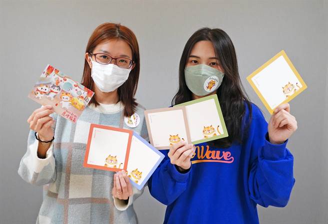 超萌拉查花猫猫现身新北市五馆一园，欢迎民眾把握年节假期至新北市五馆一园同乐。（新北市文化局提供）