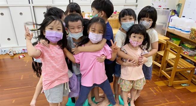 幼儿运动图／经国三民非营利幼儿园提供。