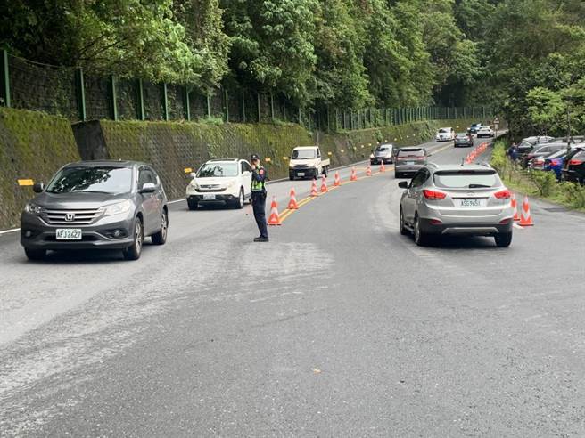花蓮最北端新城警分局，因應蘇花路廊車潮，規劃35處熱點岡哨。（新城警分局提供／王志偉花蓮傳真）