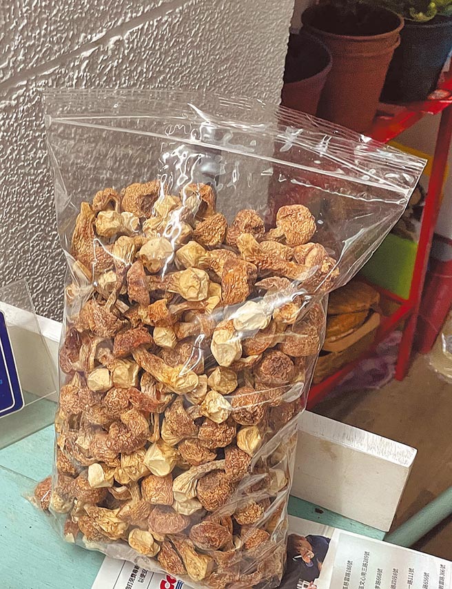 北市卫生局抽查巴西蘑菇不合格。（台北市卫生局提供／杨亚璇台北传真）