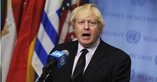 英国首相强生（Boris Johnson）。（图／美联社）
