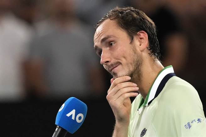 俄罗斯选手麦维德夫有机会在2月成为新任球王。（美联社资料照）