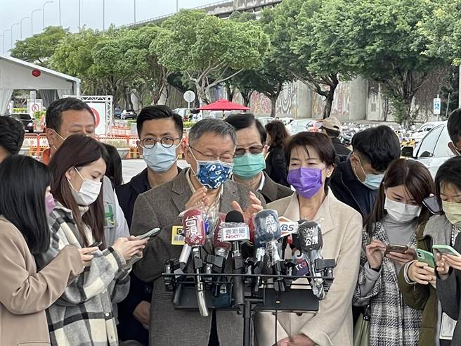 台北市长柯文哲。（黄婉婷摄）