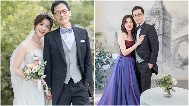 外交部发言人欧江安与丈夫潘国隆今天举办婚礼。（图／欧江安提供）