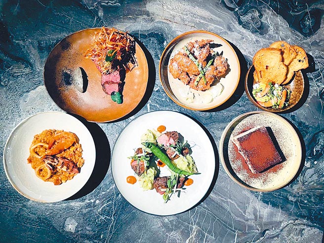 台北时代寓所「微醺食光住房专案」，可在房内享用Muzeo创意无国界料理浪漫双人晚餐。图／台北时代寓所提供