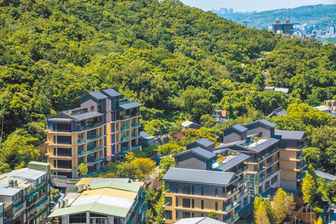 「乡林玉川」基地广达2000多坪，採低建蔽、高绿覆规画，全社区只有38户。（乡林提供）