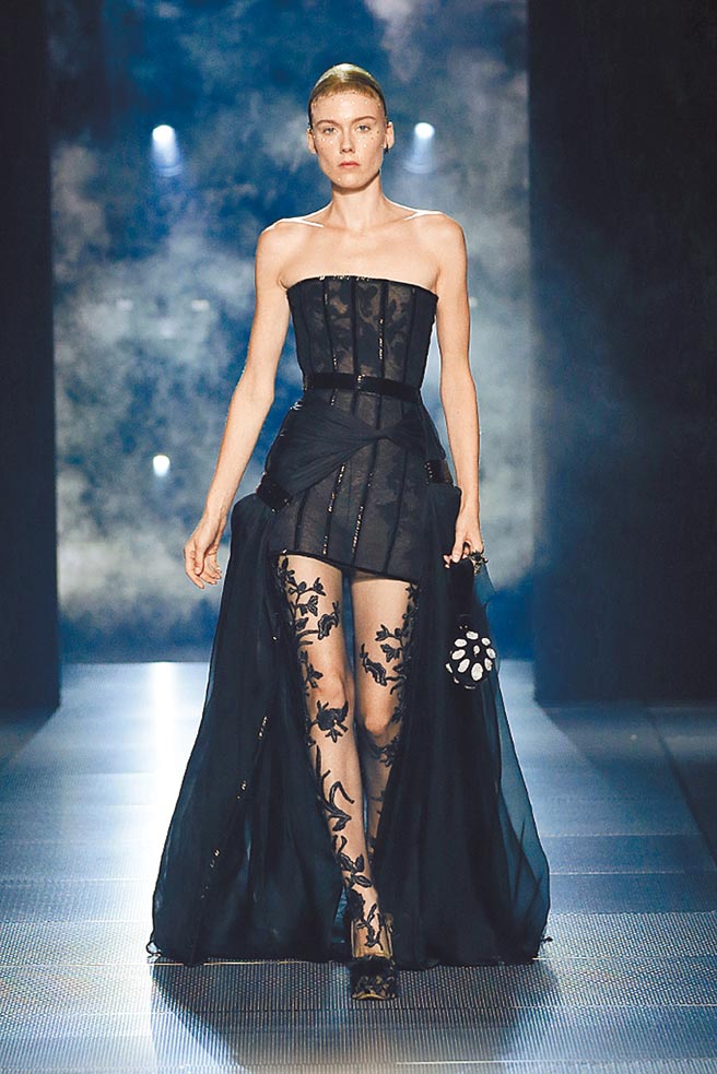 結合頂級手工藝與剪裁，呈現完美的春夏高訂細節。（Fendi提供）