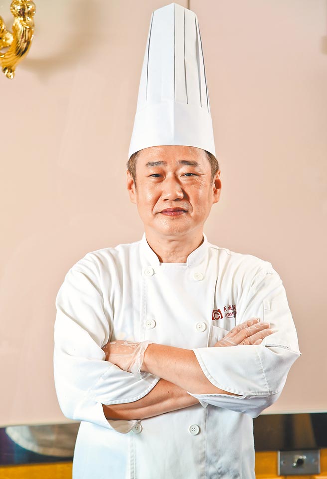 台北天成大饭店点心部副主厨程文正。（陈俊吉摄）