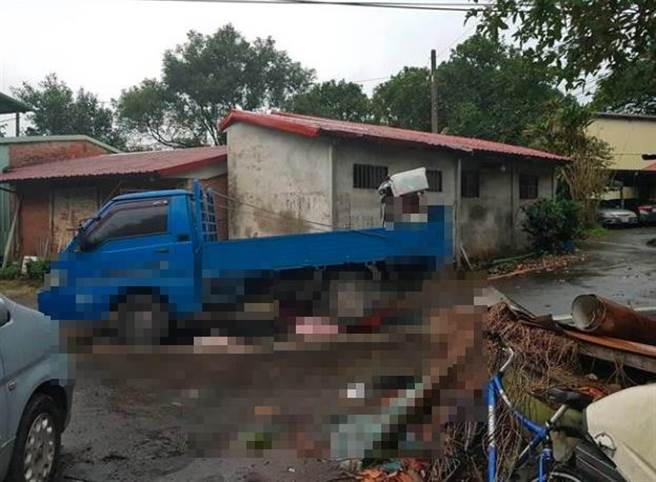 88岁吕姓妇人今（30日）清晨5时许早起做年糕，在新北市新店区湾潭路住处旁，遭62岁范姓男子驾驶的小货车撞上身亡。（翻摄）