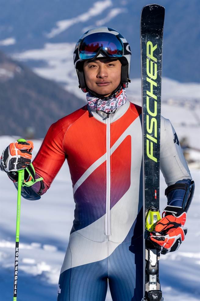 北京冬奥中华队参赛选手何秉睿。（何秉睿提供）