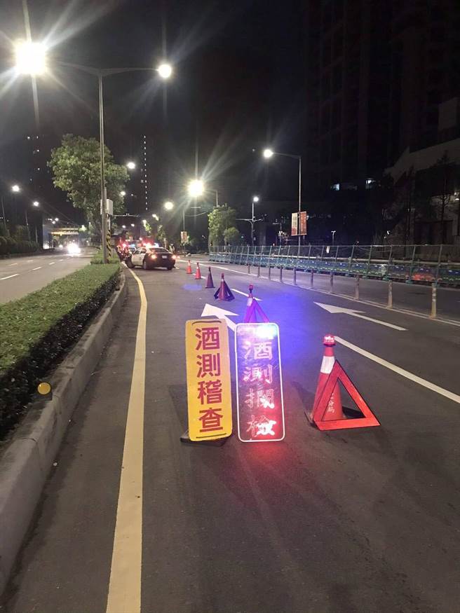 新北市警察局加強取締酒駕，2022年1月全市共取締酒駕525件。（新北市交大提供）