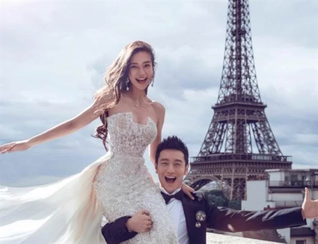 大陆男星黄晓明和Angelababy（baby，杨颖）在28日证实离婚消息。(图/ 摘自黄晓明工作室微博)