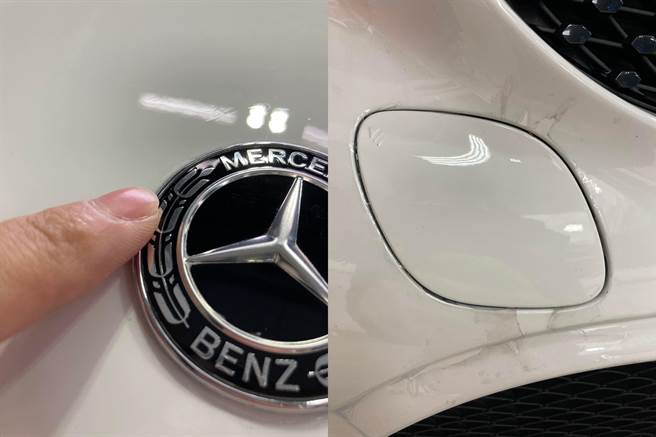 一名网友替全车包膜，但师傅的手艺却超级差。（翻摄脸书《爆废公社》）